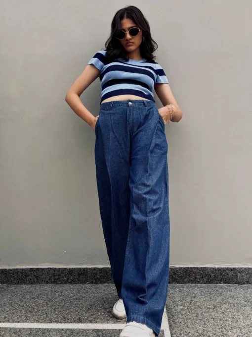 Blue Korean Pants - Image 2