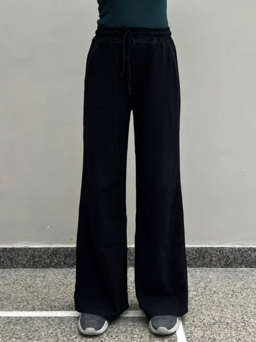 Dark Flames Wide leg Joggers - Image 2