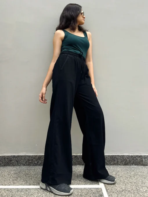 Dark Flames Wide leg Joggers