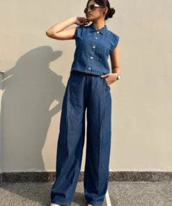 Blue Denim Coord